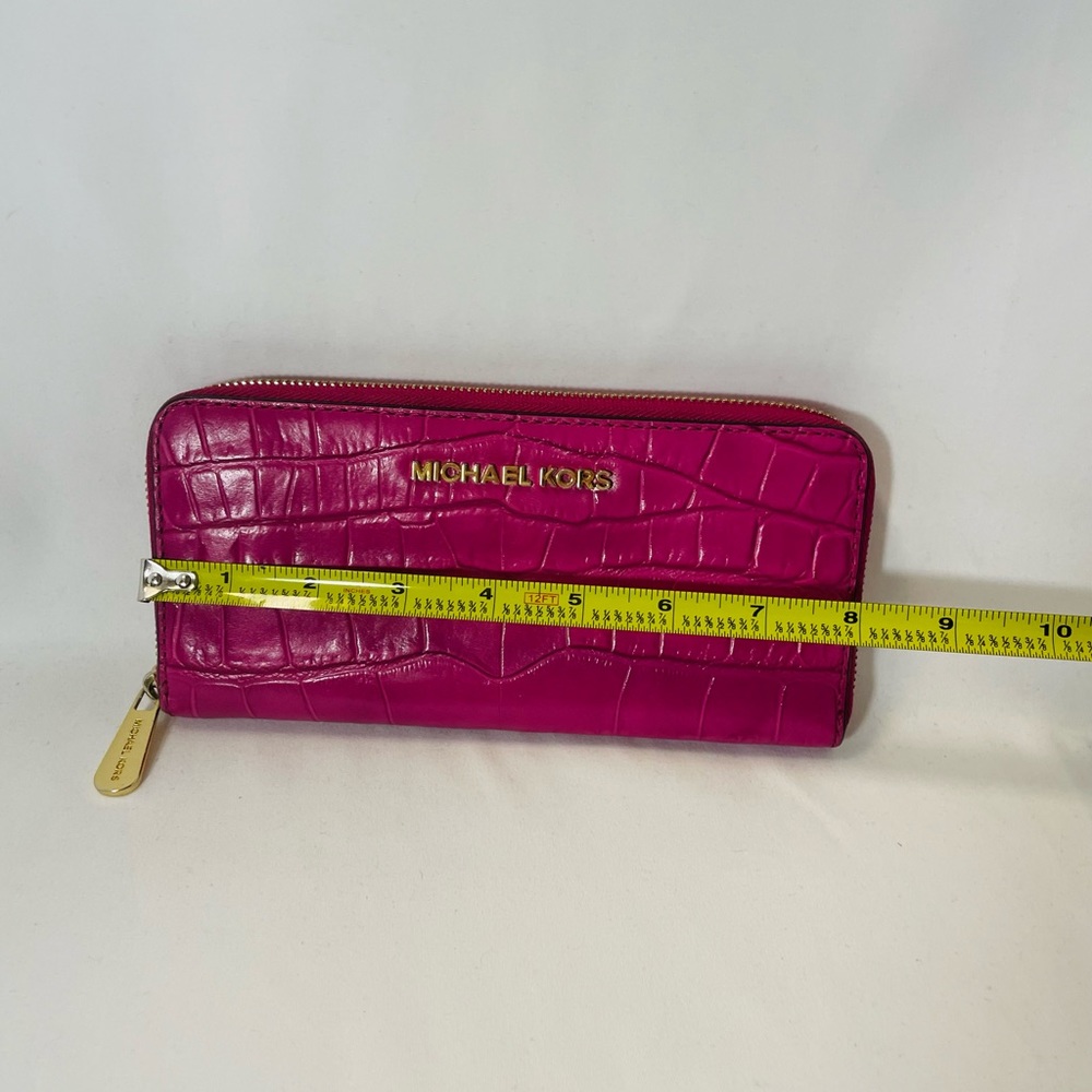 Michael Kors Pink Leather Wallet - Picture 4 of 5